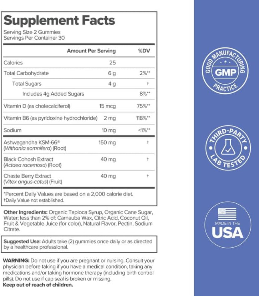 Meno Gummies -Menopause (and peri) relief