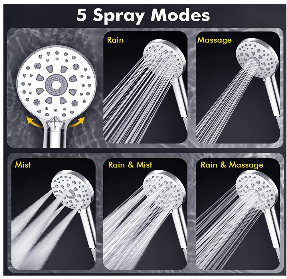 Filtered Shower Head Handheld