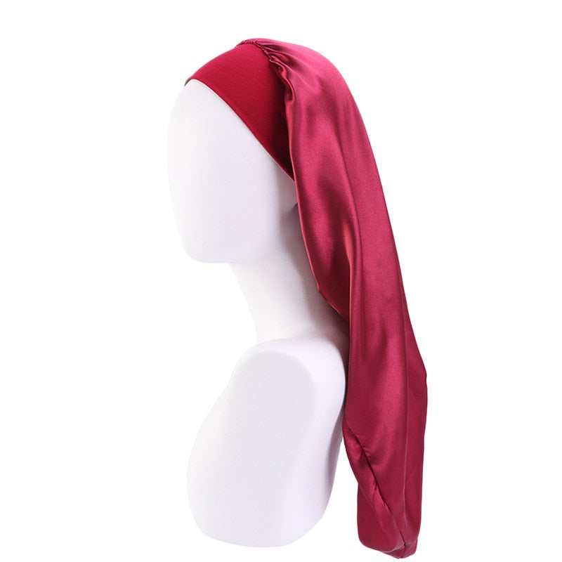 Satin Bonnet for Long Hair Locs and Braids