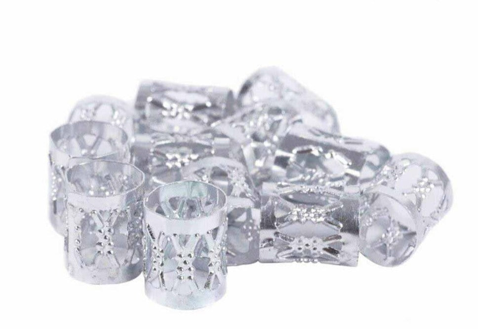 Loc and Braid Hair Rings Jewelry