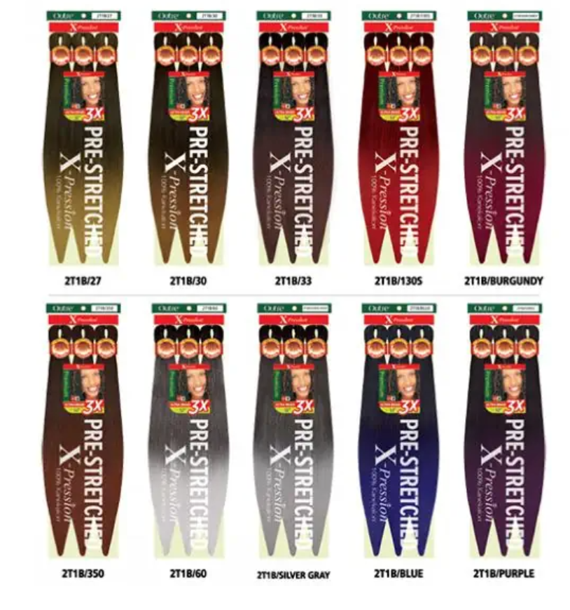 Kanekelon Braiding Hair - 3 pack