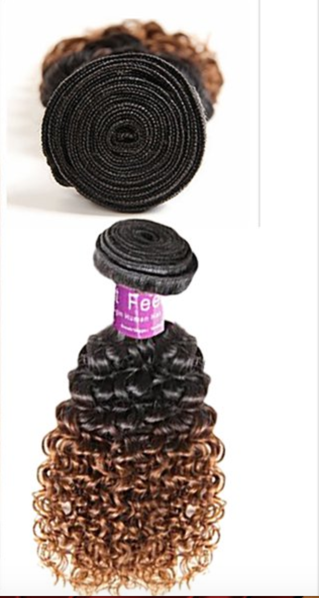 Human Hair for Weaving - Curly/Wavy Weft