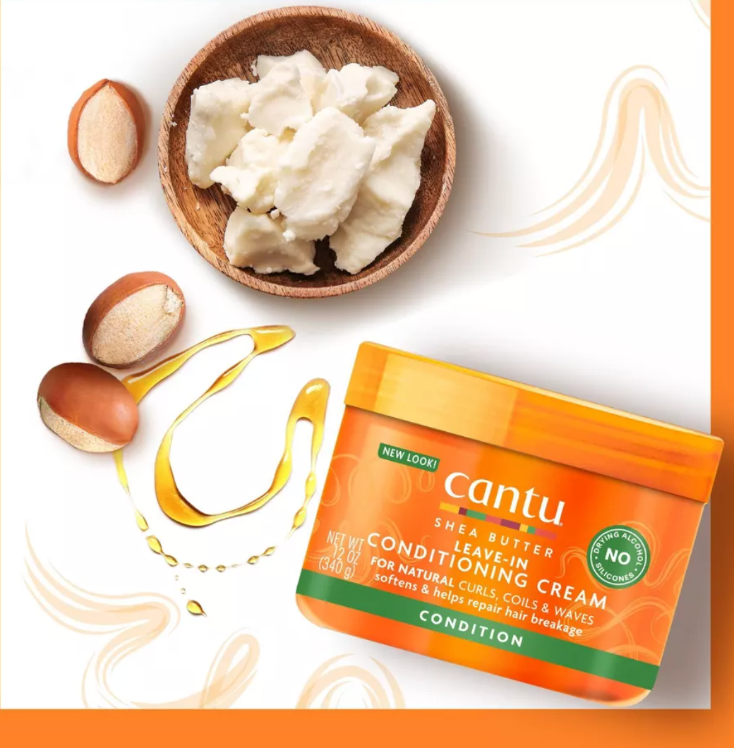 Cantu Shea Butter Natural Leave-In Conditioning Cream