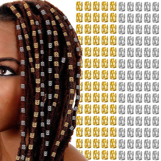 Loc and Braid Hair Rings Jewelry