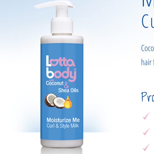 Lotta Body Moisturizing Curl & Style Milk