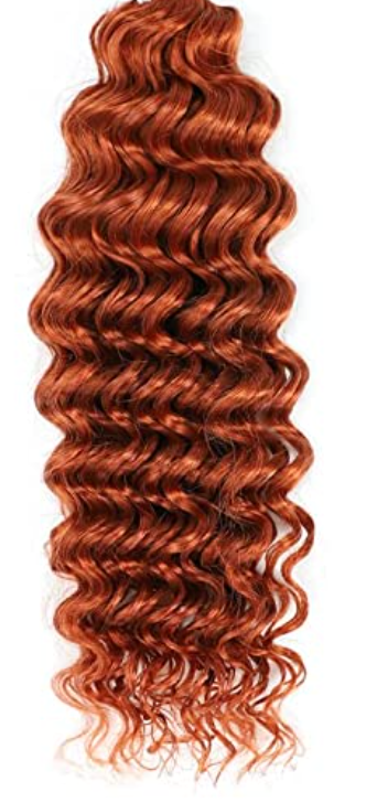 Human Hair for Braiding  - Deep Wave Bulk